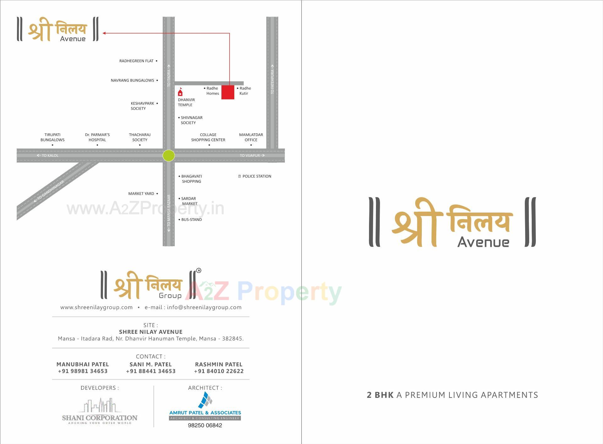  of real estate project Shree Nilay Avenue located at Mansa, Gandhinagar, Gujarat