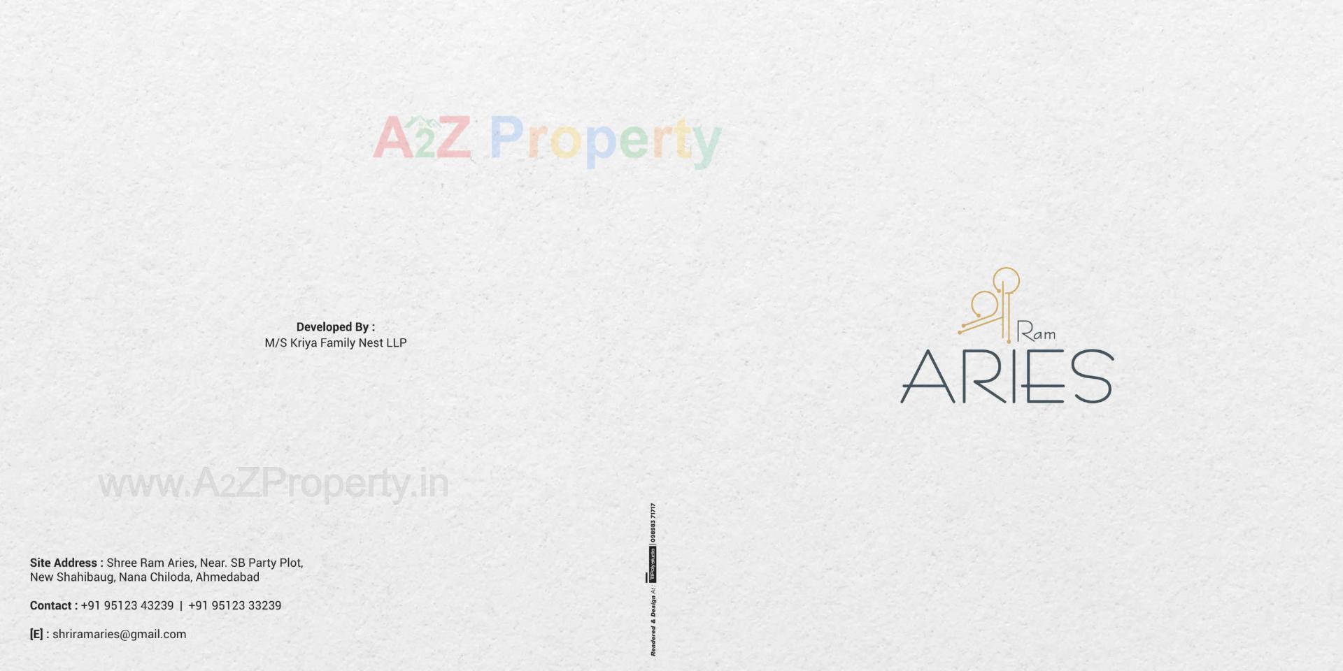  of real estate project Shree Ram Aries located at Nana-chiloda, Gandhinagar, Gujarat