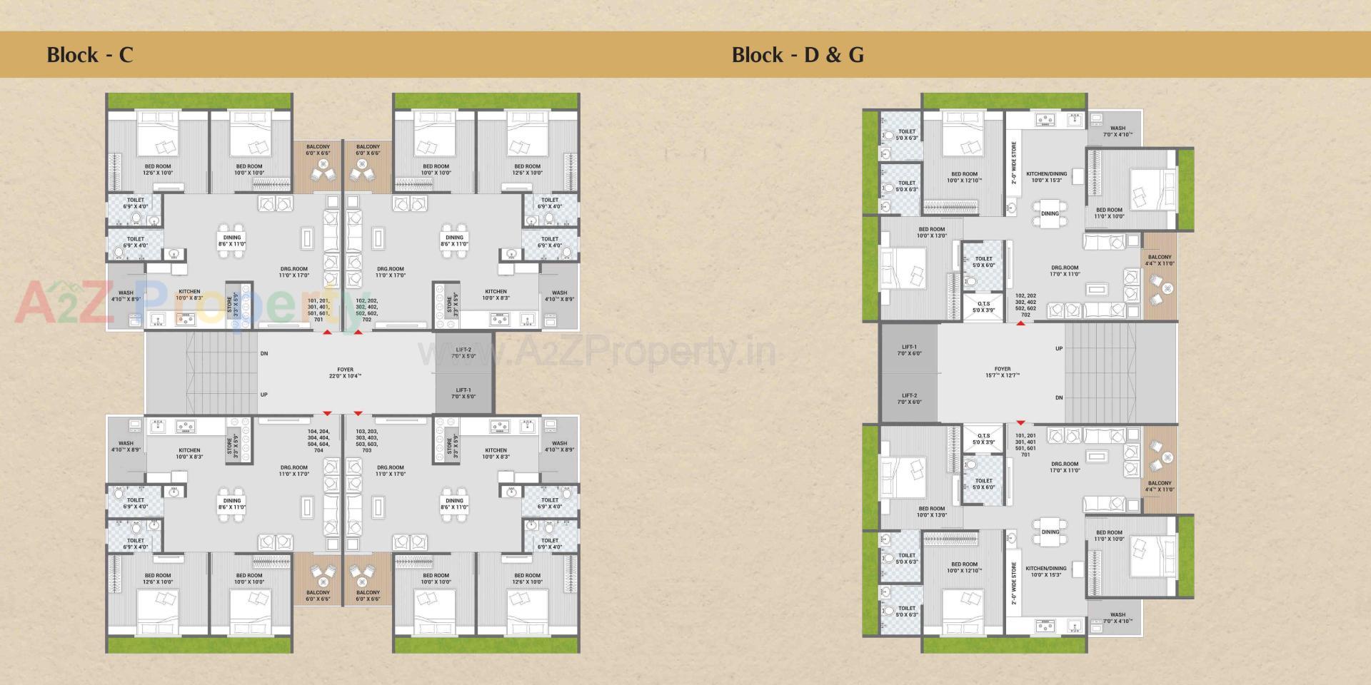 Layout of real estate project Shree Ram Aries located at Nana-chiloda, Gandhinagar, Gujarat