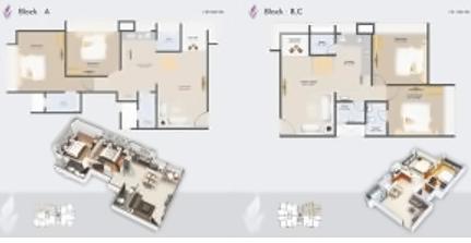 Layout of real estate project Shree Rang Icon located at Vasna-hadmatiya, Gandhinagar, Gujarat