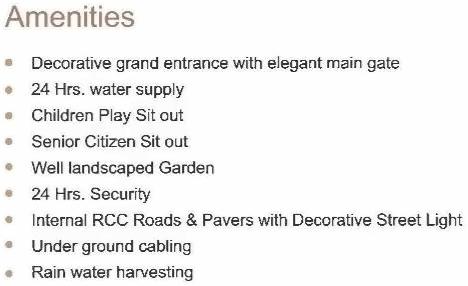 Amenities of Shree Rang Nano City