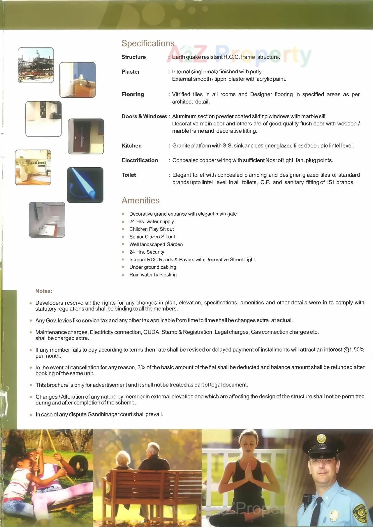  of real estate project Shree Rang Nano City located at Sargasan, Gandhinagar, Gujarat