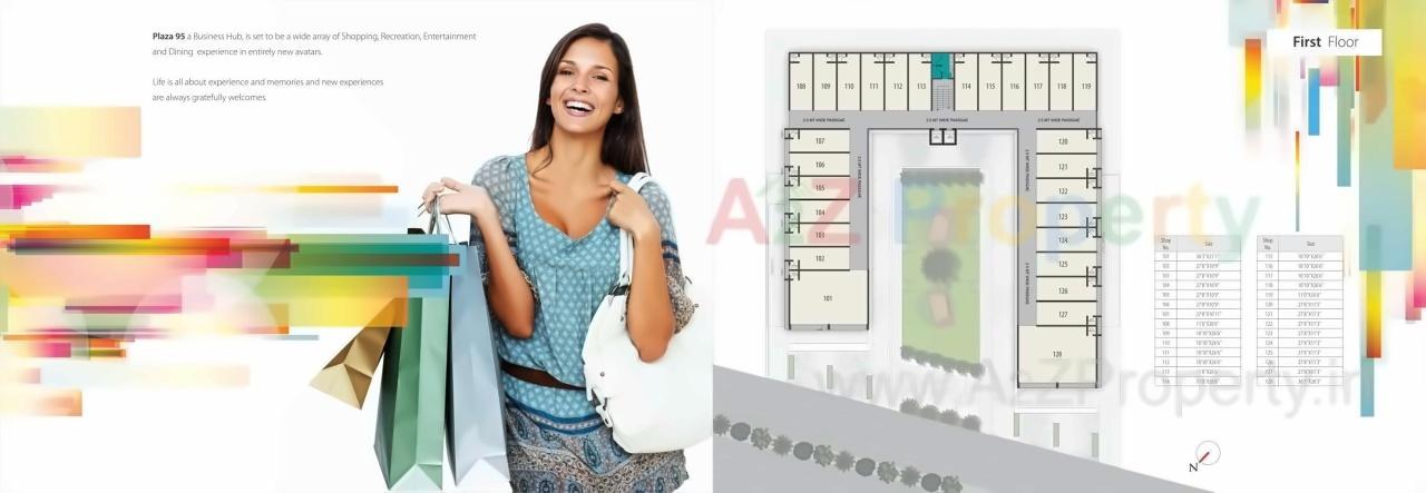  of real estate project Shree Rang Plaza located at Randesan, Gandhinagar, Gujarat