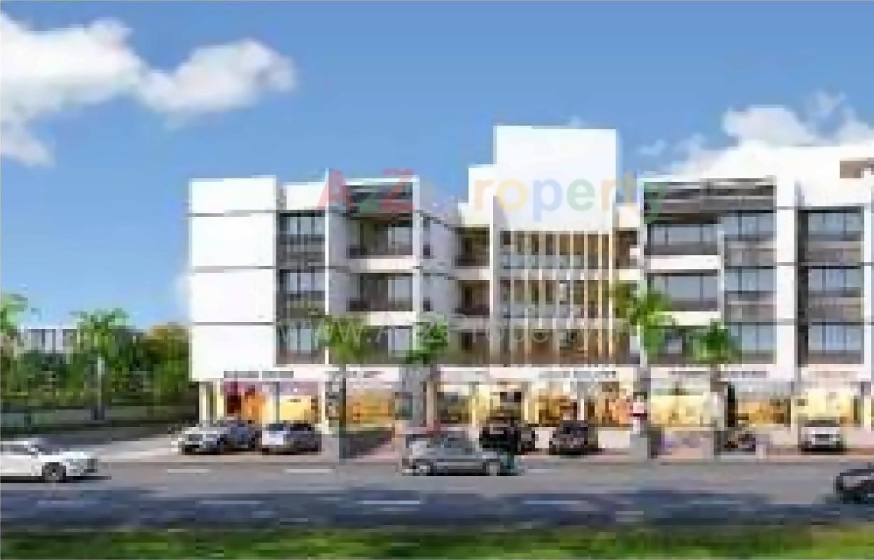 3D Elevation of real estate project Shree Satvat located at Raisan, Gandhinagar, Gujarat