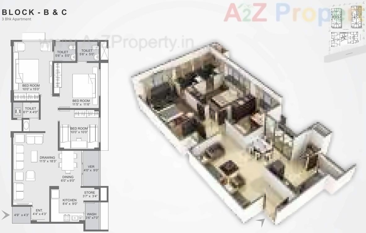 Layout of real estate project Shree Satvat located at Raisan, Gandhinagar, Gujarat
