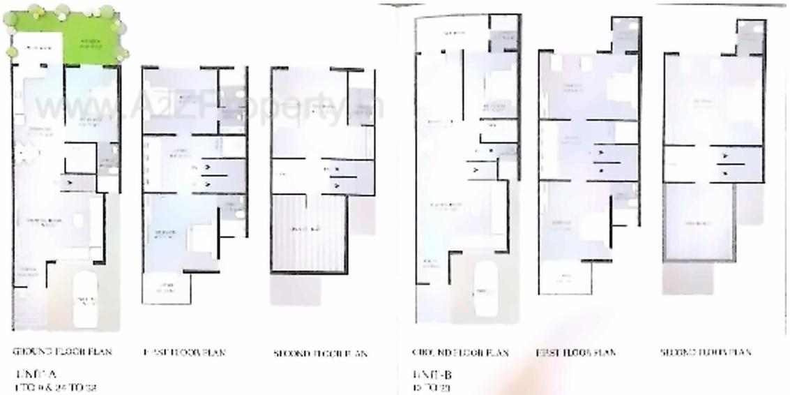 Layout of real estate project Shreedhar Palace located at Nana-chiloda, Gandhinagar, Gujarat