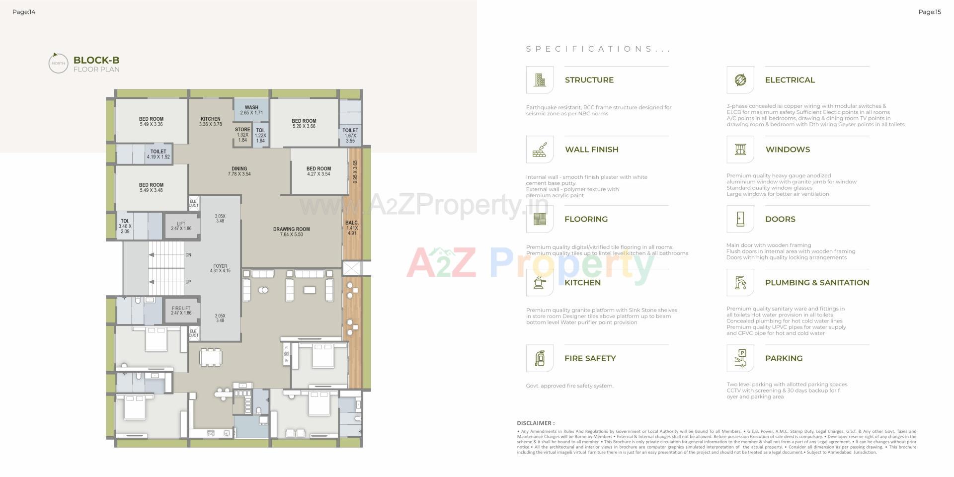 Layout of real estate project Shreedhar Sharan located at Koba, Gandhinagar, Gujarat