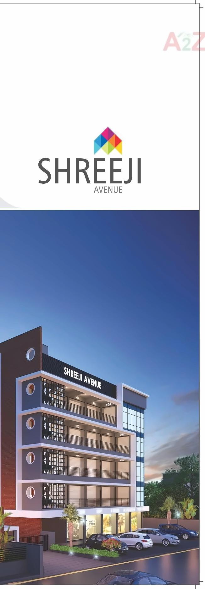 3D Elevation of real estate project Shreeji Avenue located at Nana-chiloda, Gandhinagar, Gujarat