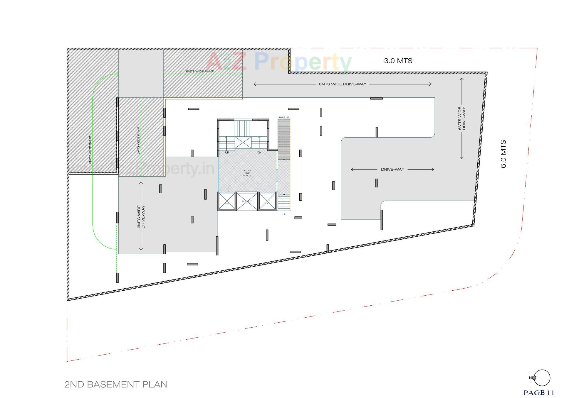 Layout of real estate project Shreeji Siesta located at Kudasan, Gandhinagar, Gujarat