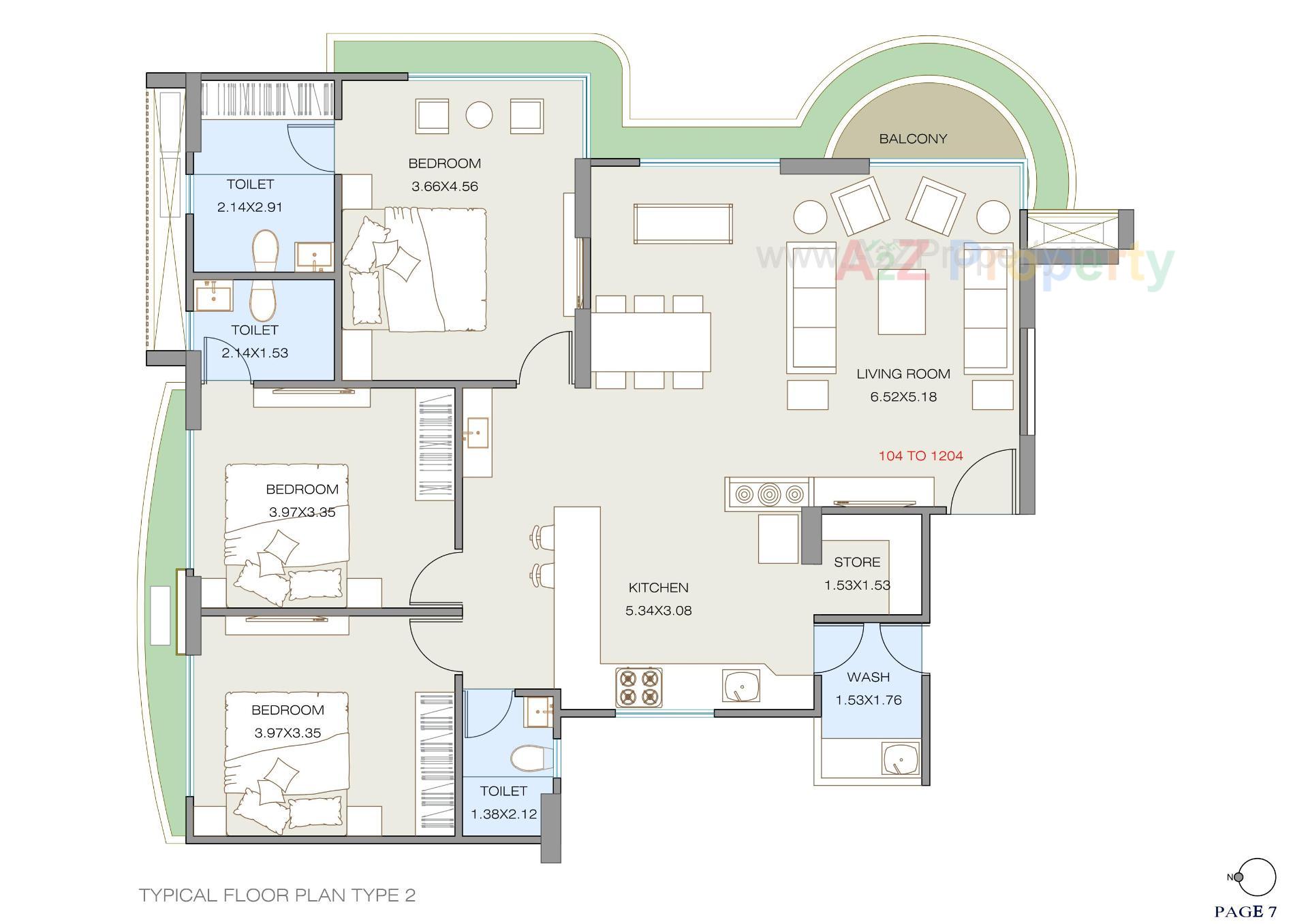 Layout of real estate project Shreeji Siesta located at Kudasan, Gandhinagar, Gujarat