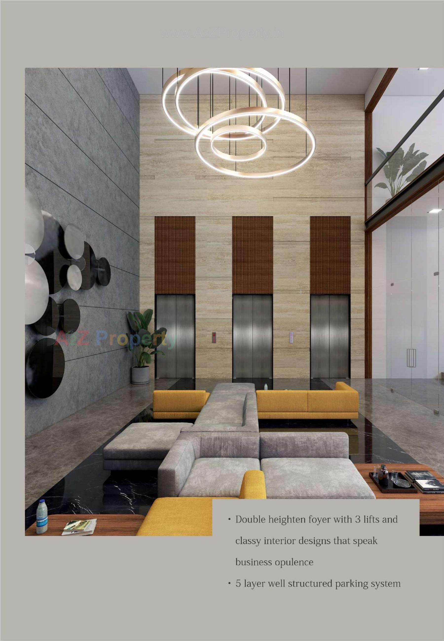 3D Elevation of real estate project Shreeji Signature located at Gandhinagar, Gandhinagar, Gujarat