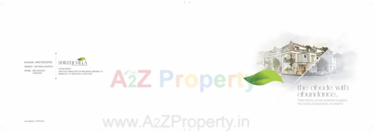  of real estate project Shreeji Villa located at Amiyapura, Gandhinagar, Gujarat