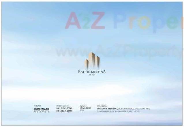  of real estate project Shreenath Residency located at Kalol, Gandhinagar, Gujarat