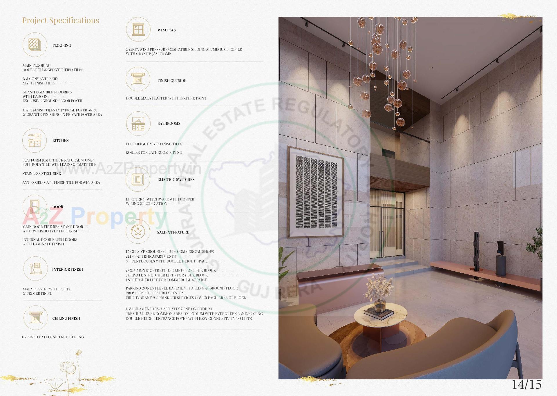  of real estate project Shreeya Amazia located at Sargasan, Gandhinagar, Gujarat