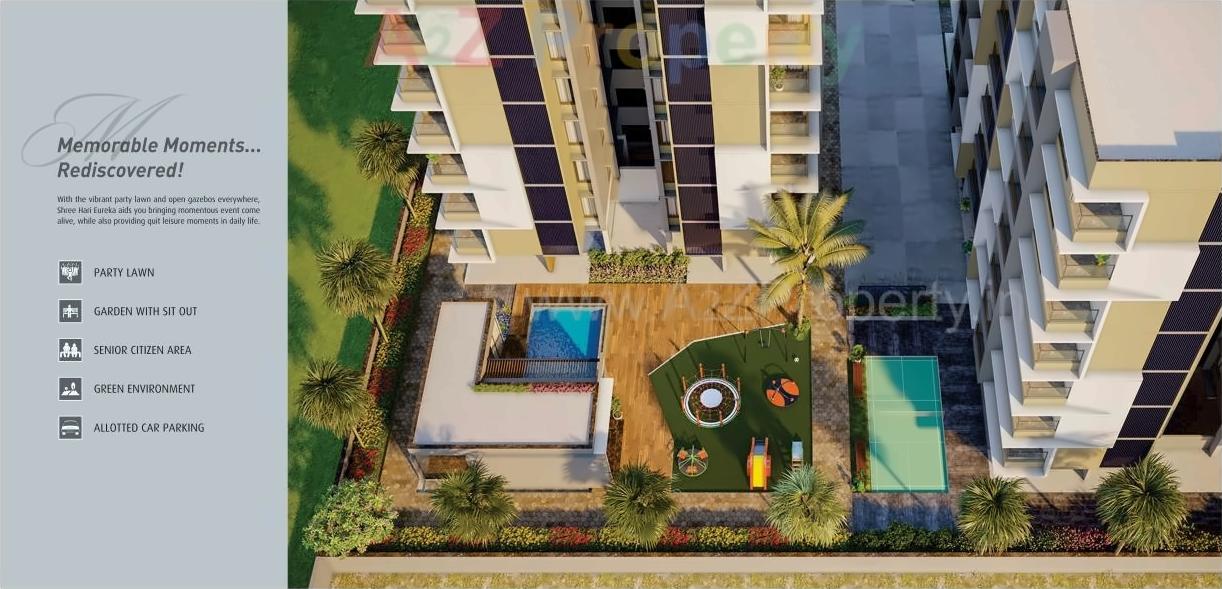 3D Elevation of real estate project Shri Hari Eureka located at Gandhinagar, Gandhinagar, Gujarat