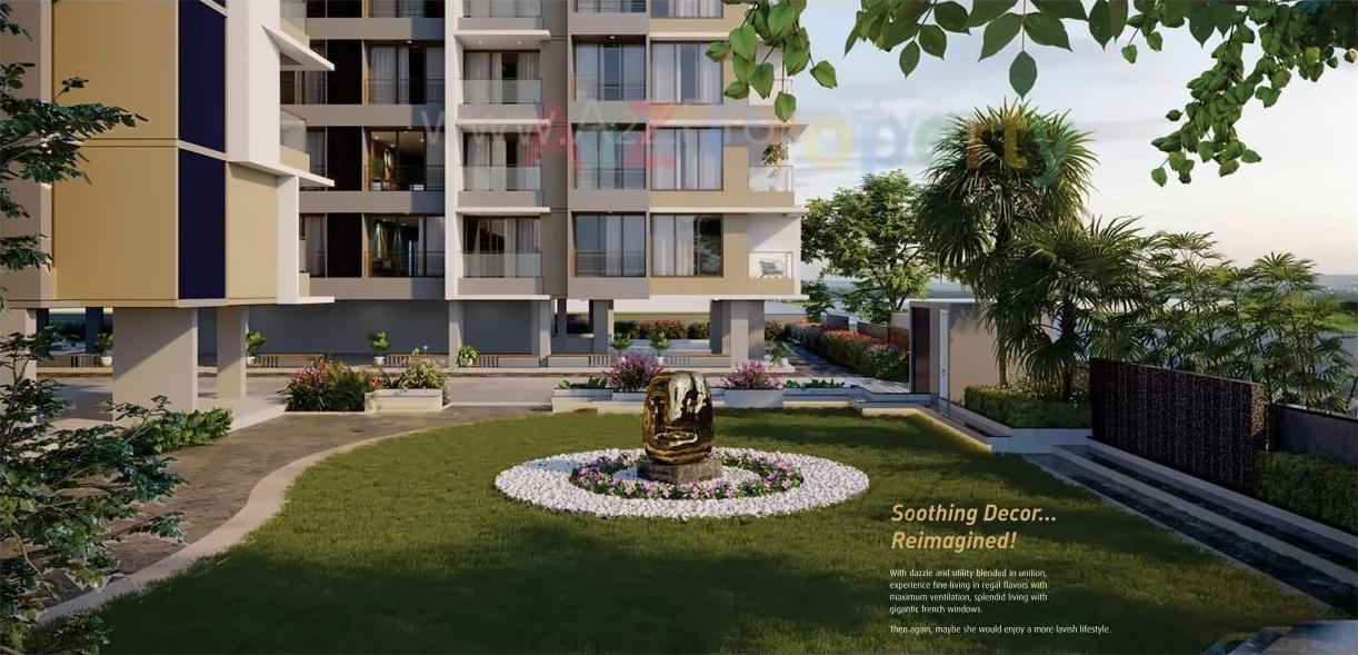 3D Elevation of real estate project Shri Hari Eureka located at Gandhinagar, Gandhinagar, Gujarat