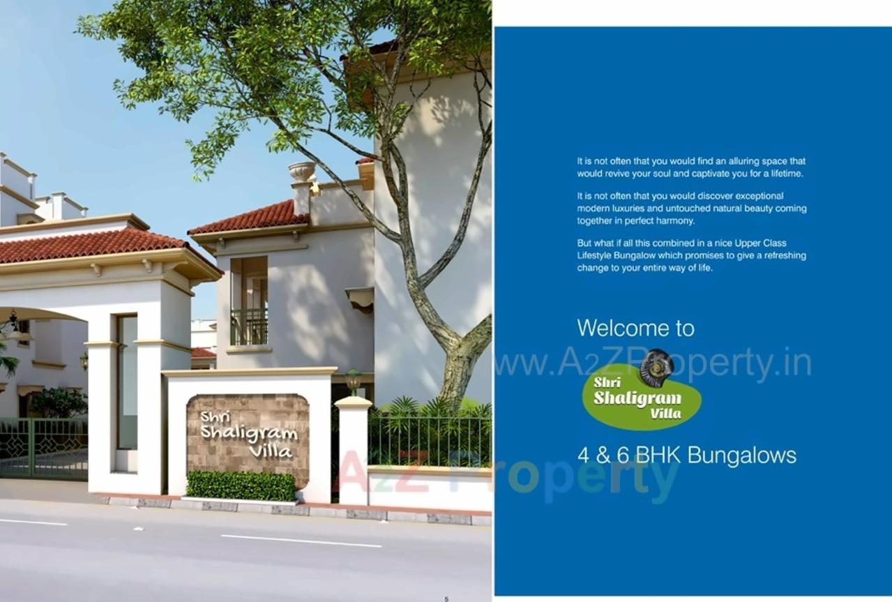 3D Elevation of real estate project Shri Shaligram Villa located at Chiloda, Gandhinagar, Gujarat