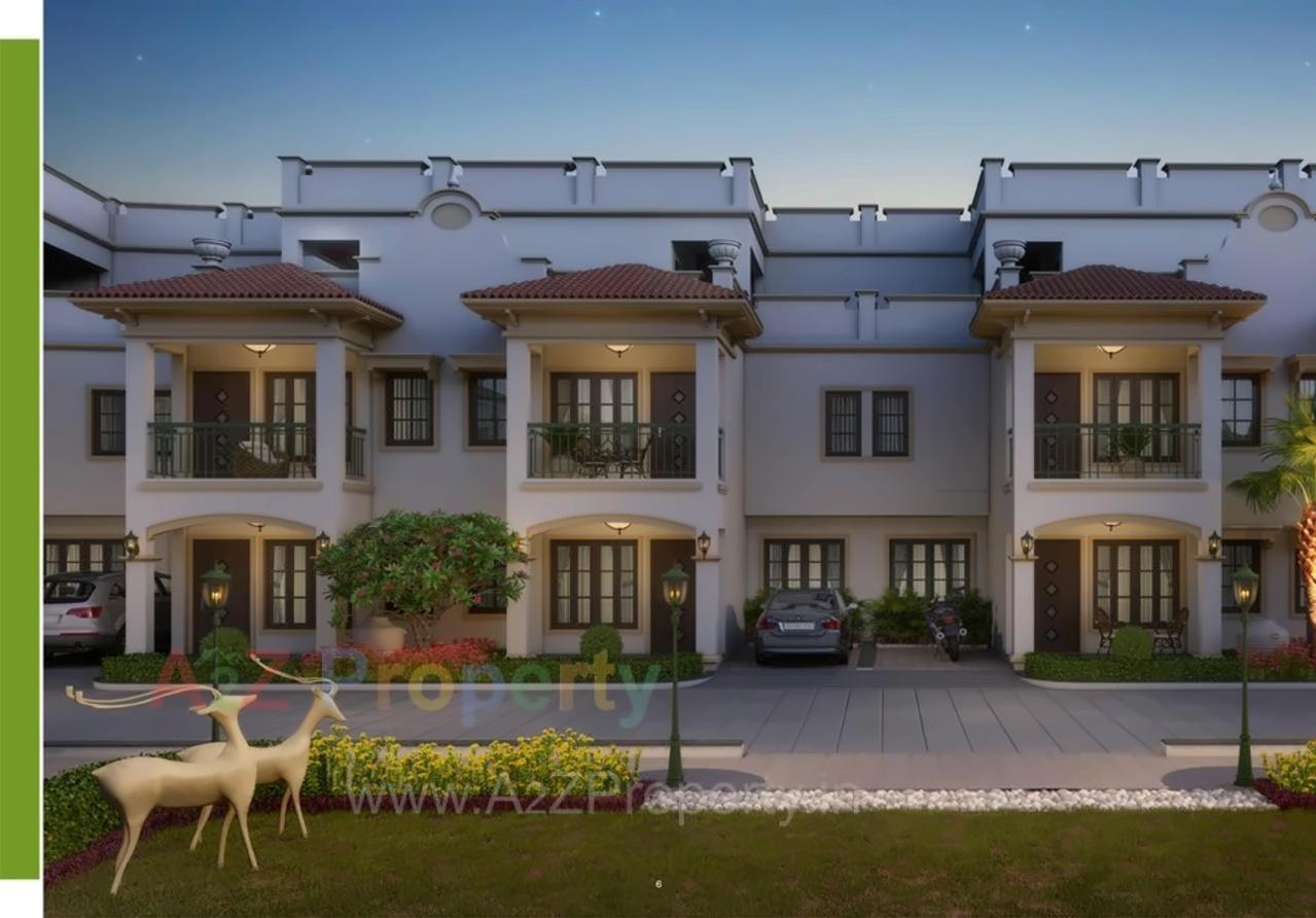 3D Elevation of real estate project Shri Shaligram Villa located at Chiloda, Gandhinagar, Gujarat