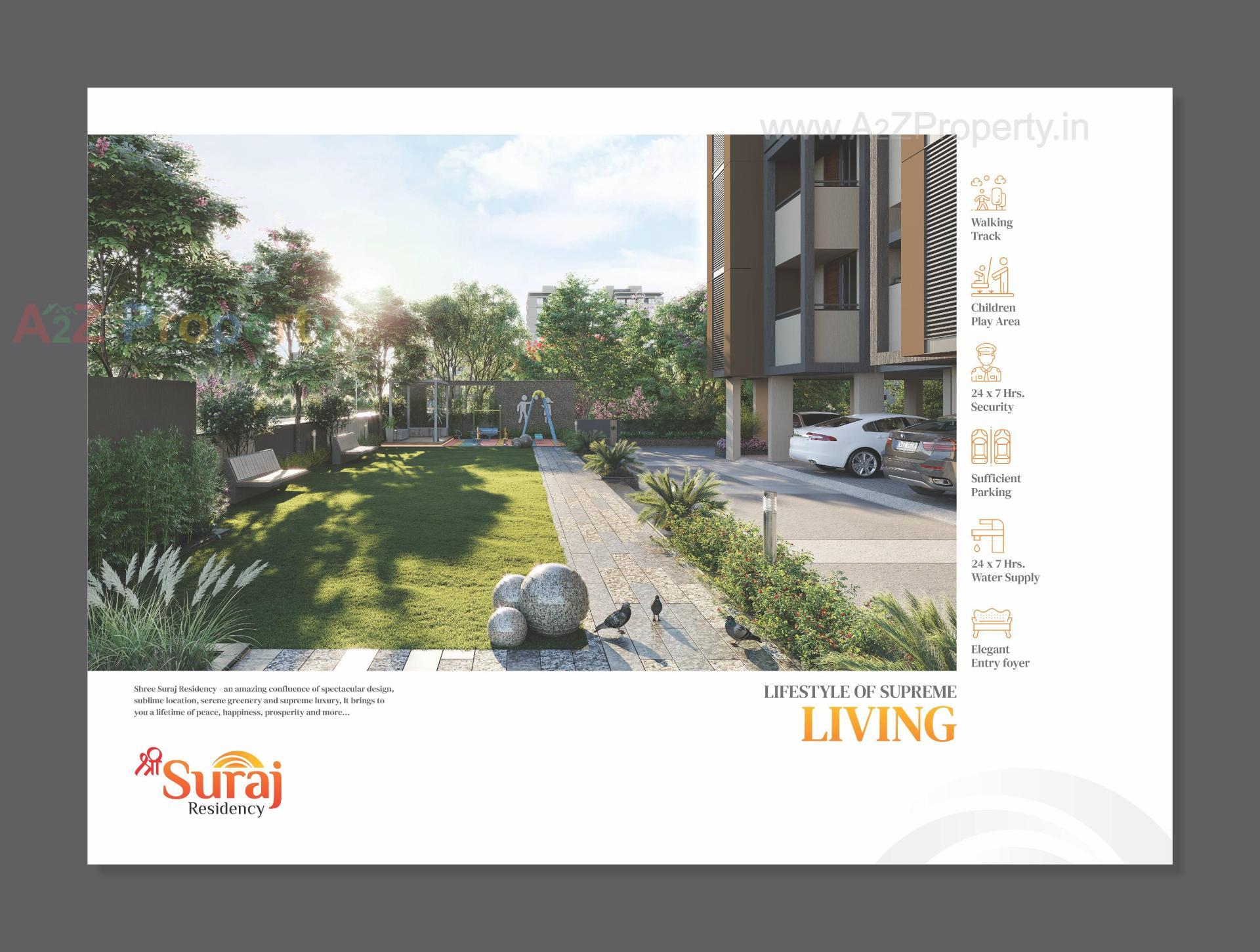  of real estate project Shri Suraj Residency located at Vavol, Gandhinagar, Gujarat