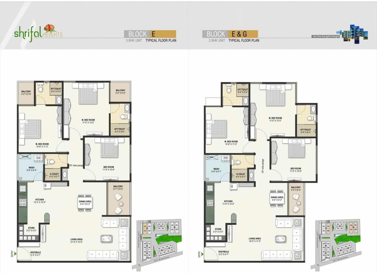 Layout of real estate project Shrifal Heights located at Kudasan, Gandhinagar, Gujarat