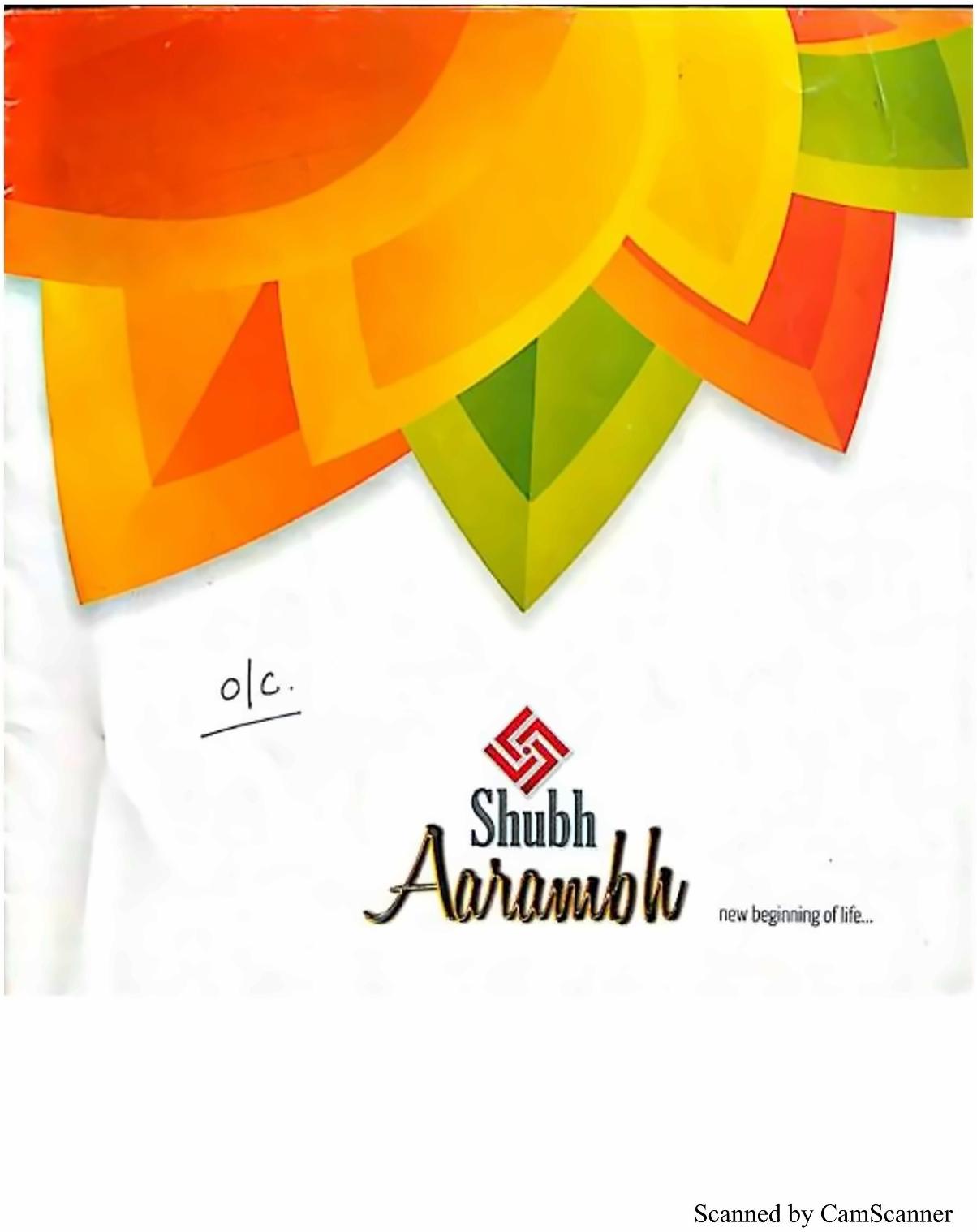  of real estate project Shubh Aarambh located at Randesan, Gandhinagar, Gujarat