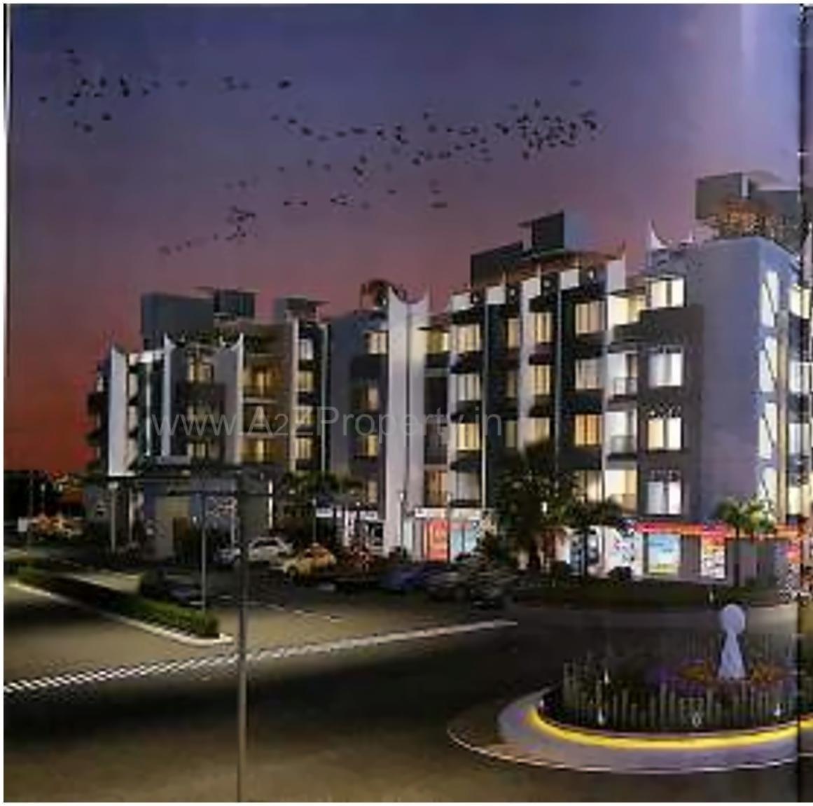 3D Elevation of real estate project Shubh Aarambh located at Randesan, Gandhinagar, Gujarat