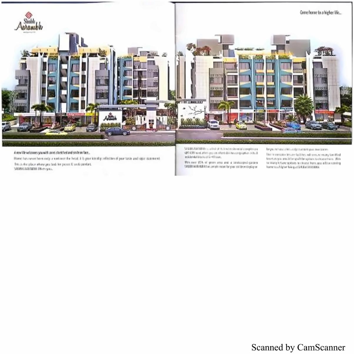  of real estate project Shubh Aarambh located at Randesan, Gandhinagar, Gujarat