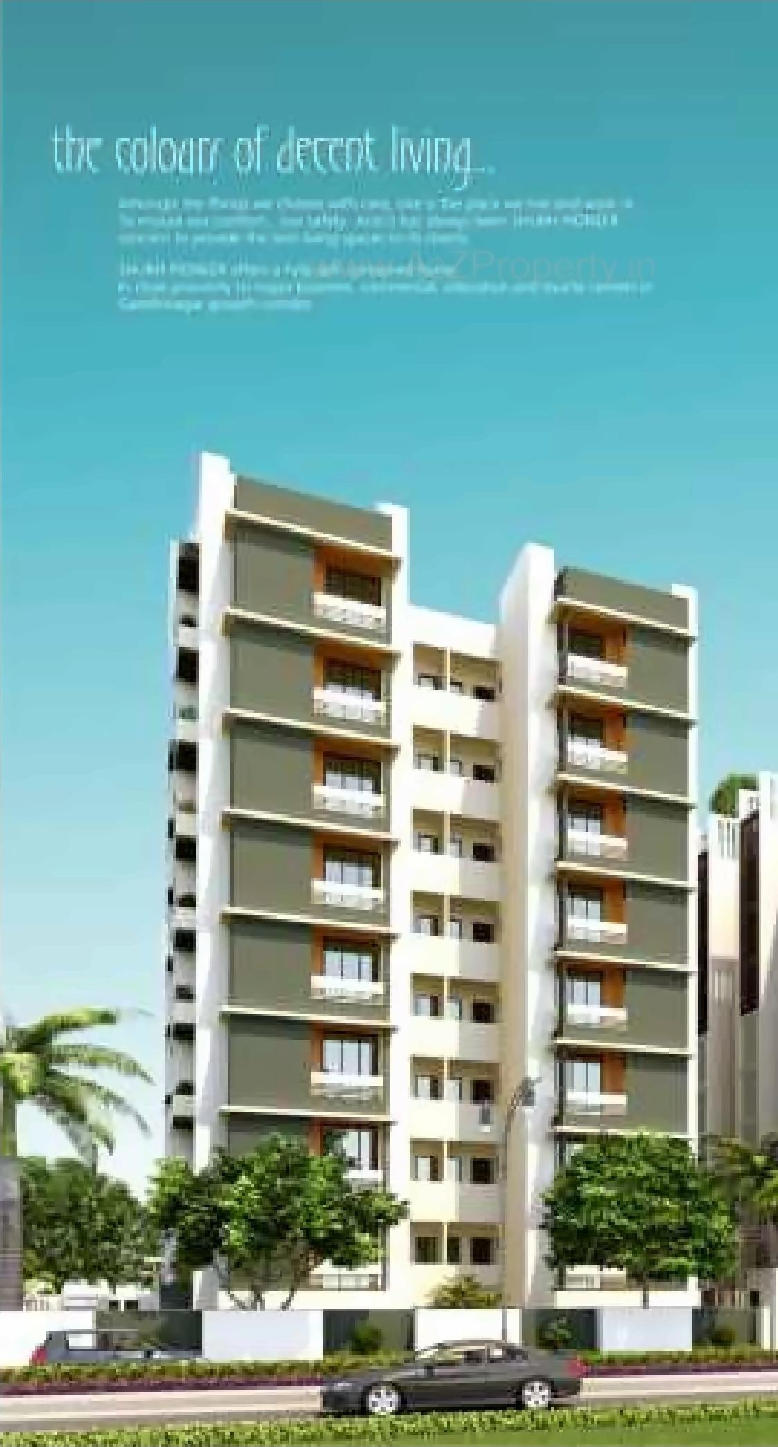 3D Elevation of real estate project Shubh Pioneer located at Koba, Gandhinagar, Gujarat