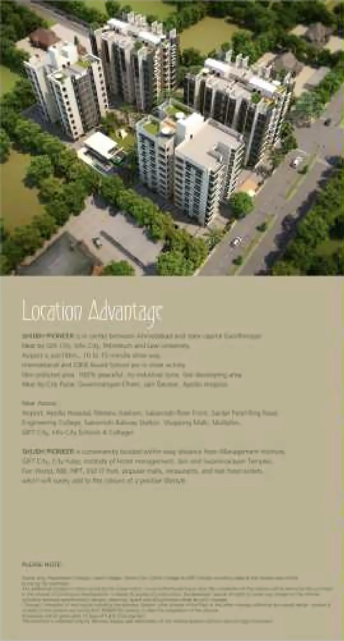 3D Elevation of real estate project Shubh Pioneer located at Koba, Gandhinagar, Gujarat