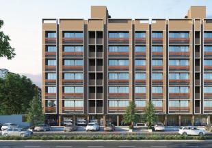 Elevation of real estate project Shubh Residency located at Mehsana, Gandhinagar, Gujarat