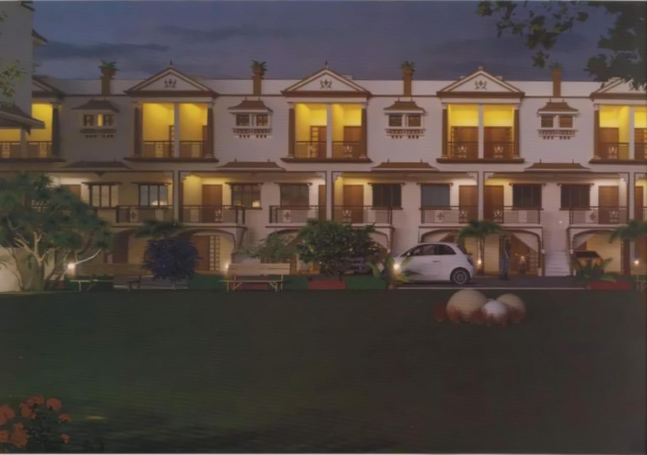 3D Elevation of real estate project Shubh Vastu Villa located at Dehgam, Gandhinagar, Gujarat