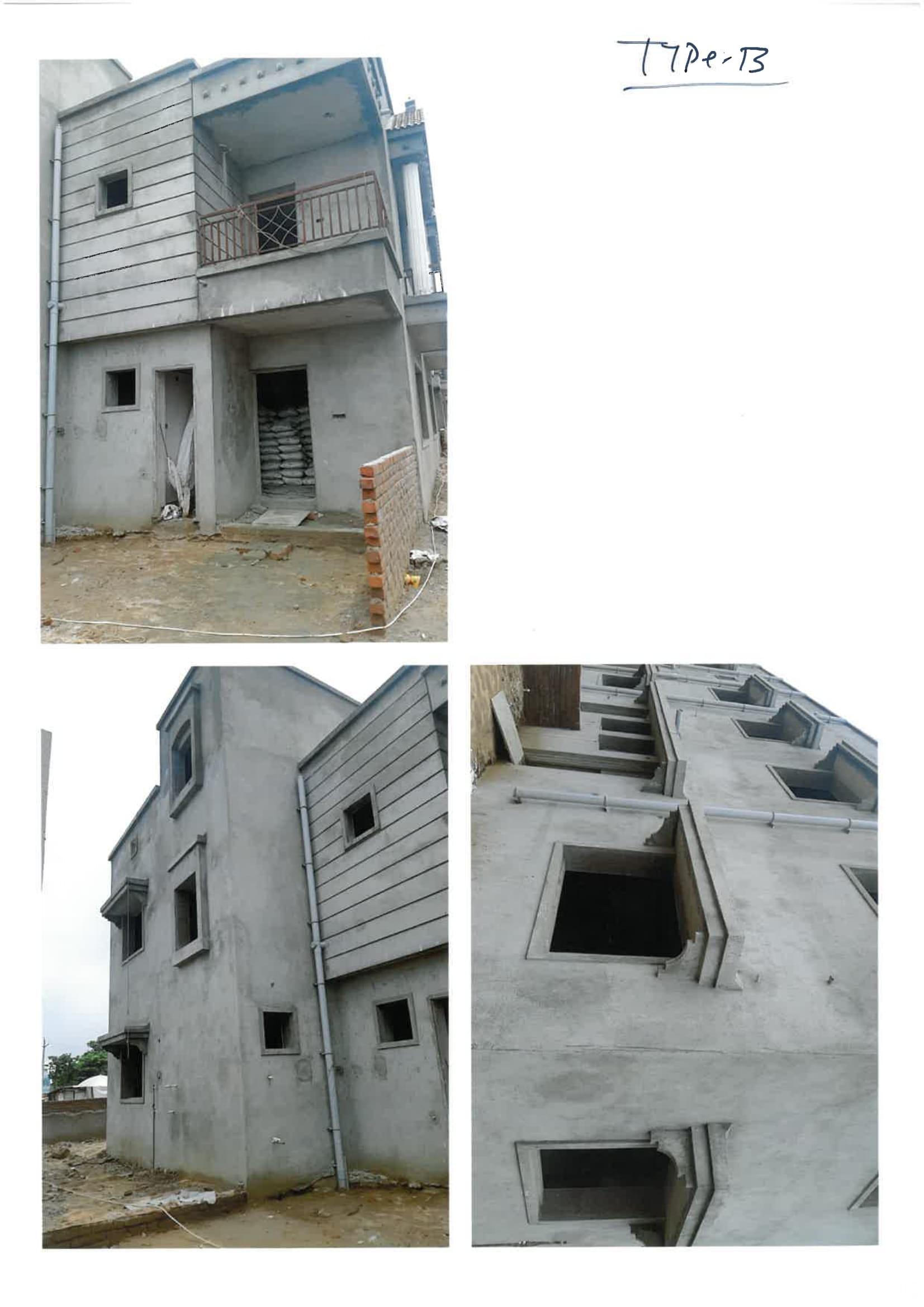 199244_const of real estate project Shyam Bungalows located at Borisana, Gandhinagar, Gujarat