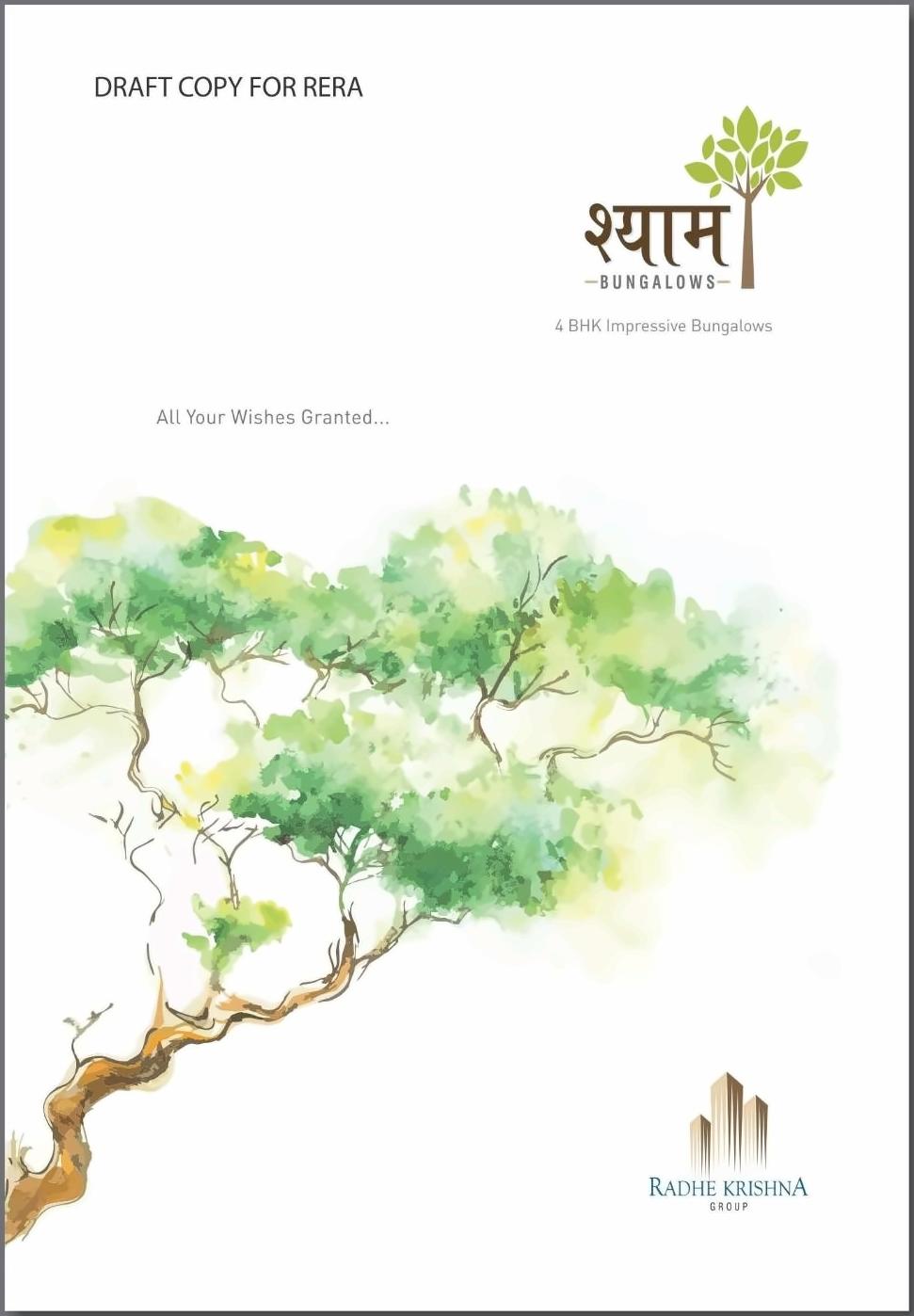  of real estate project Shyam Bungalows located at Borisana, Gandhinagar, Gujarat