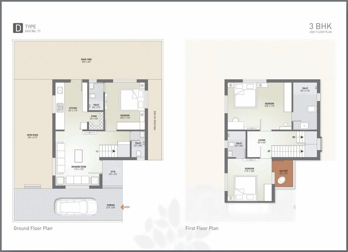 Layout of real estate project Shyam Bungalows located at Borisana, Gandhinagar, Gujarat