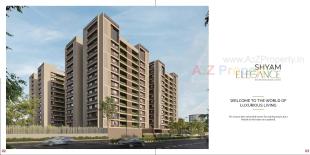 Elevation of real estate project Shyam Elegance located at Amiyapur, Gandhinagar, Gujarat