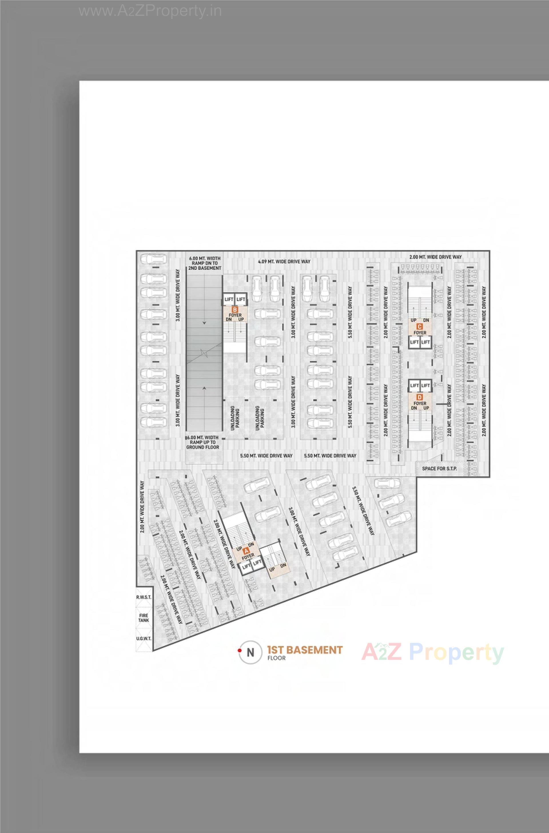 Layout of real estate project Shyam Heights located at –-sargasan, Gandhinagar, Gujarat