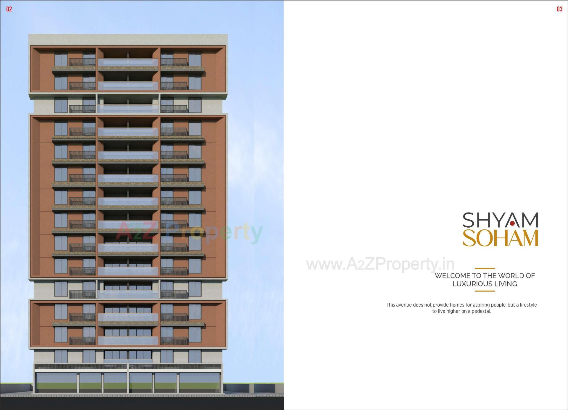  of real estate project Shyam Soham located at Gandhinagar, Gandhinagar, Gujarat