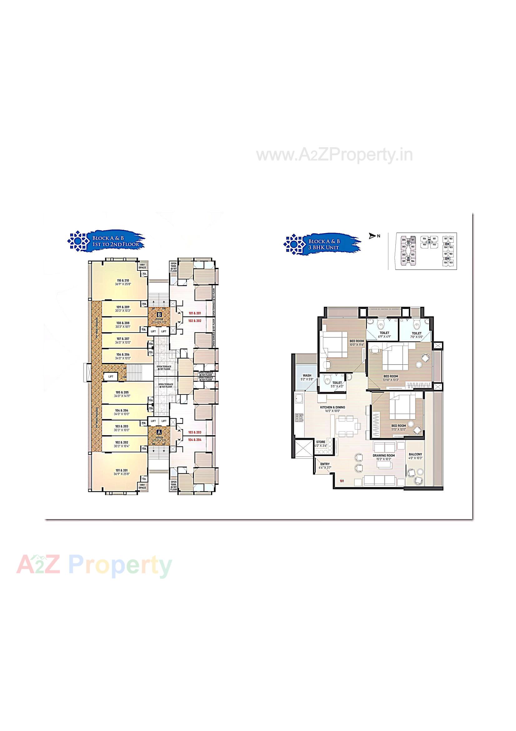 Layout of real estate project Shyam Status located at Valad, Gandhinagar, Gujarat