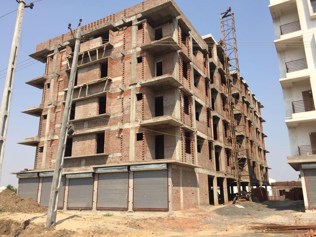 72314_const of real estate project Shyam Sundar Residency located at Borisana, Gandhinagar, Gujarat