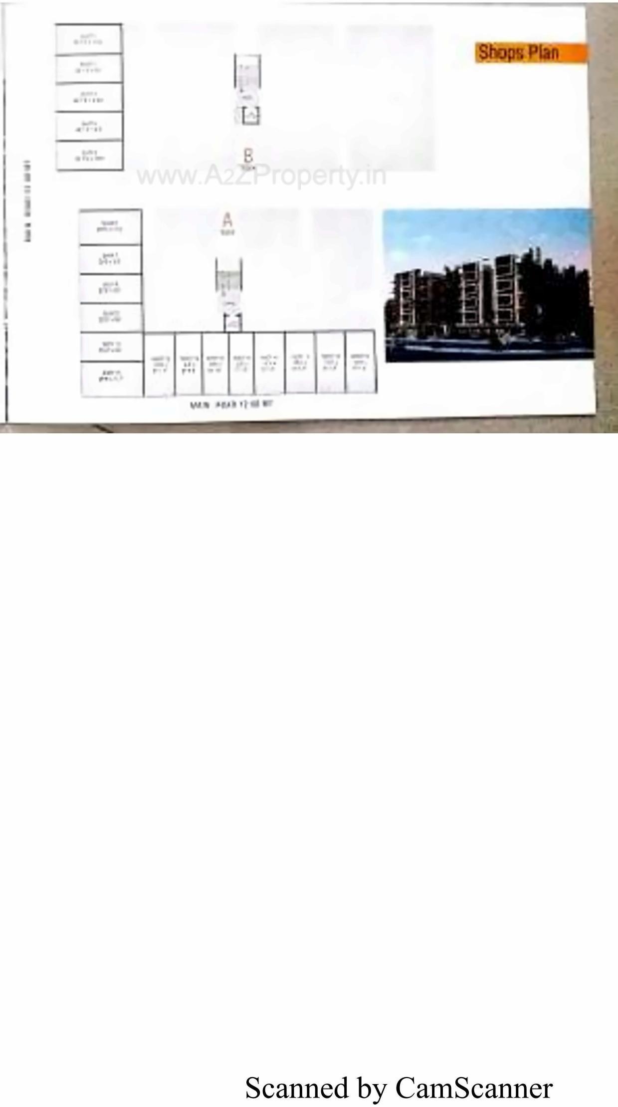 Layout of real estate project Shyam Sundar Residency located at Borisana, Gandhinagar, Gujarat