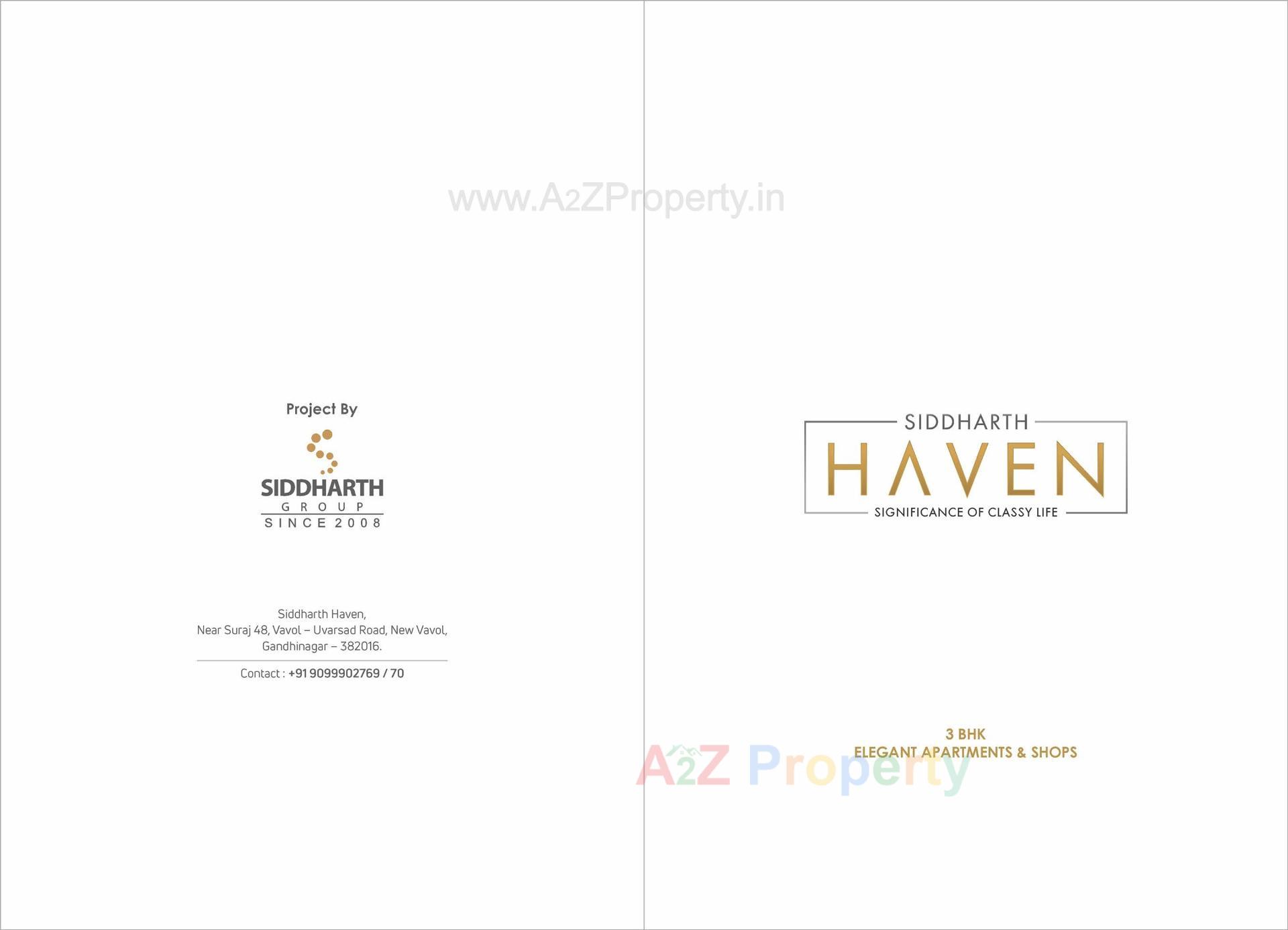  of real estate project Siddharth Haven located at Vavol, Gandhinagar, Gujarat
