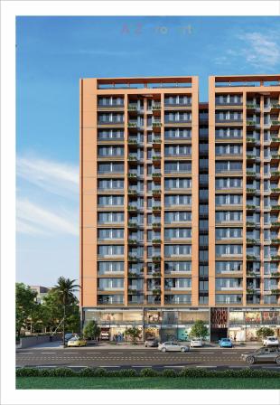 Elevation of real estate project Siddharth Haven located at Vavol, Gandhinagar, Gujarat