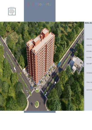 Elevation of real estate project Siddharth Skyline located at Vavol, Gandhinagar, Gujarat