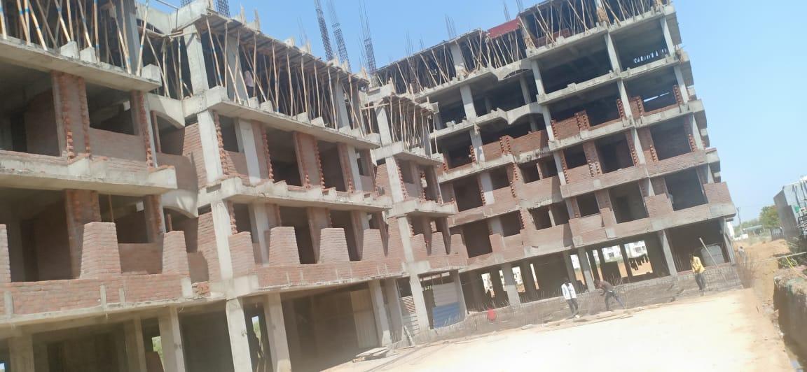 156160_const of real estate project Siddharth Skyz located at Vavol, Gandhinagar, Gujarat