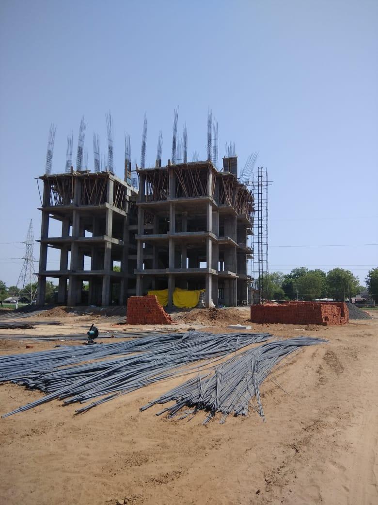 204224_const of real estate project Siddheshwari Heights located at Pethapur, Gandhinagar, Gujarat