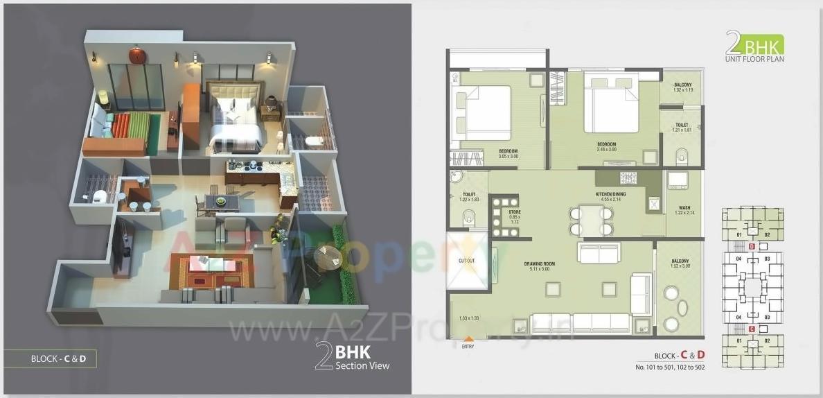 Layout of real estate project Siddheswari Greens located at Pethapur, Gandhinagar, Gujarat