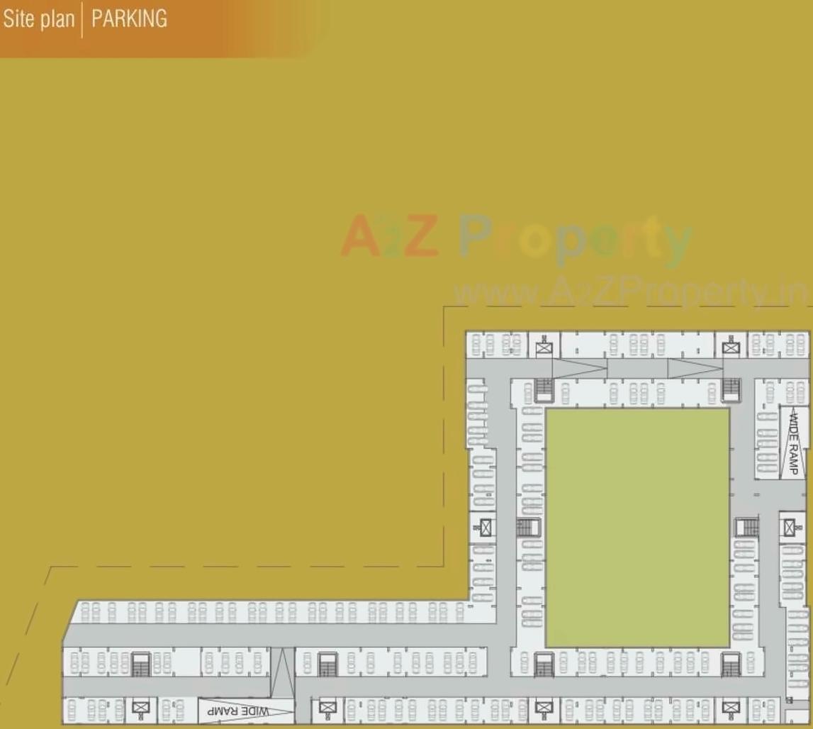 Layout of real estate project Siddhraj Z+ located at Sargasan, Gandhinagar, Gujarat