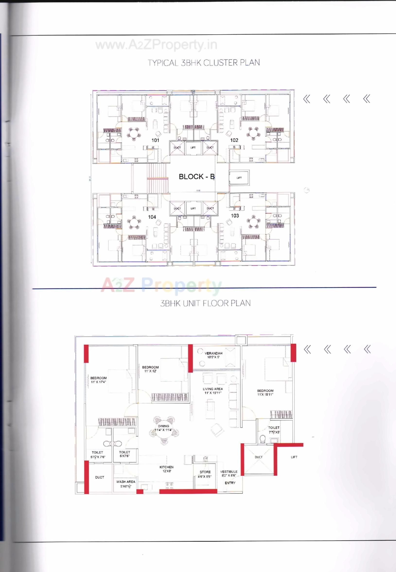 Layout of real estate project Siddhraj Zoey located at Randesan, Gandhinagar, Gujarat
