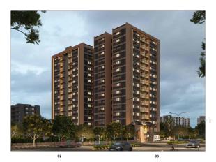 Elevation of real estate project Signature Elena located at Zundal, Gandhinagar, Gujarat