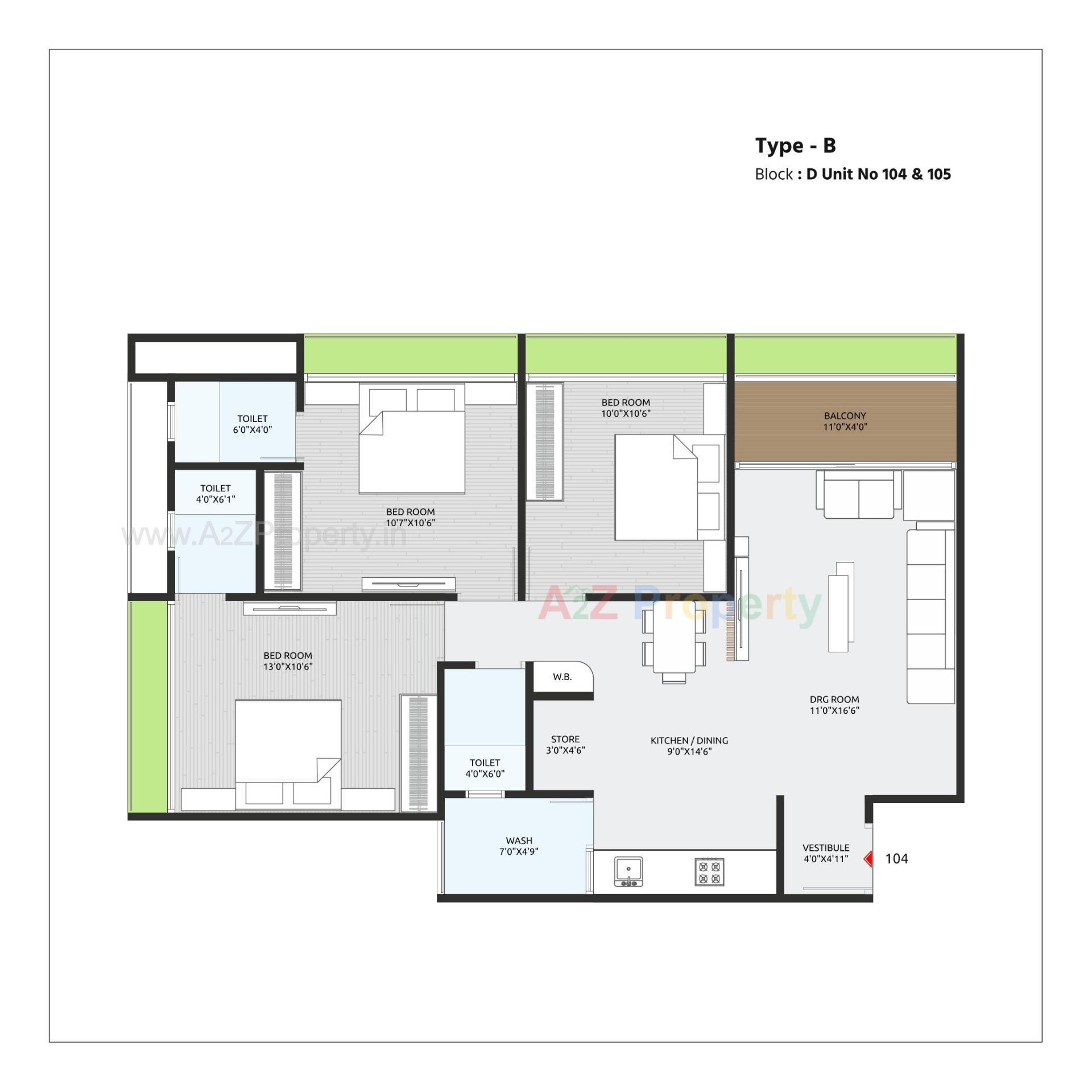 Layout of real estate project Signor Skyline located at Zundal , Gandhinagar, Gujarat